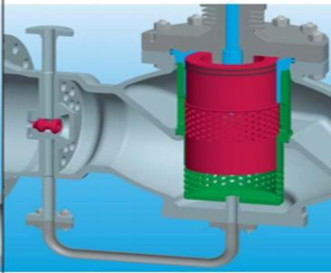 Regulacionio ventil sa hidrauličkim pogonom